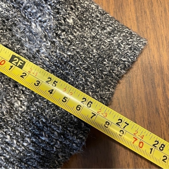 🦅 AE Women's Oversized Sweater Scoop Neck Dark Gray Hthr Sz S - Picture 8 of 8